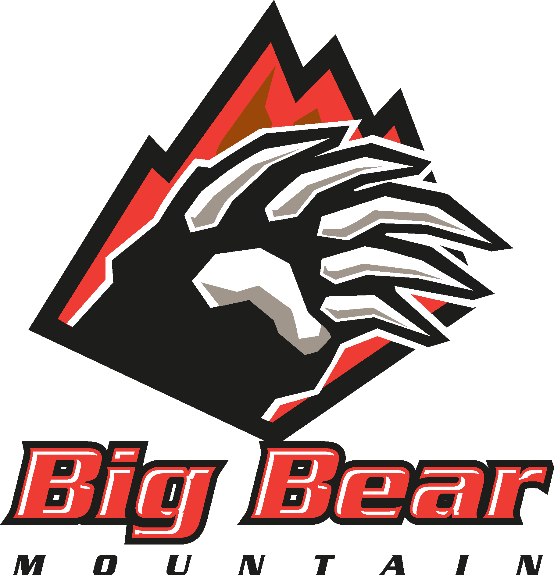 Big Bear Mountain Logo Vector Logo